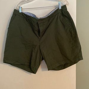 Green Khaki Shorts